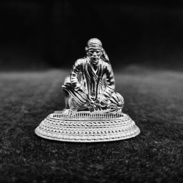 gitanjali lord silver sai baba silver idol sis004