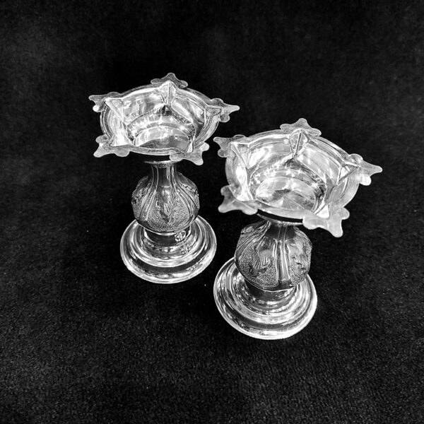 Gitanjali Silver Star Nakashi Diya (kundulu) Pair SSK025