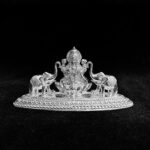 gitanjali silver lakshmi elephant idols set