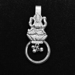 gitanjali lakshmi silver keychain