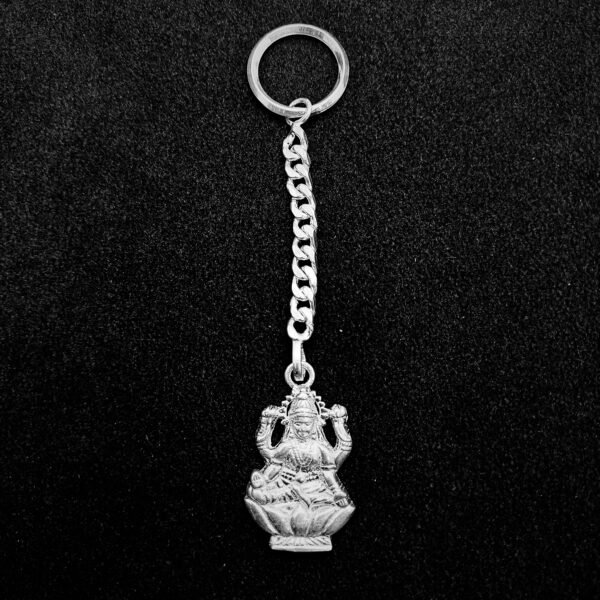 gitanjali pure silver lakshmi keychain 92.5