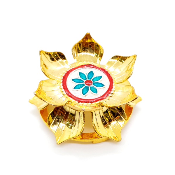 Gitanjali Gold Polished Silver Peetam SGP004
