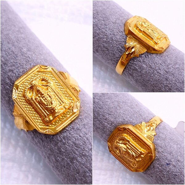 Gitanjali Gold Venkateswara Swamy Ring GR006