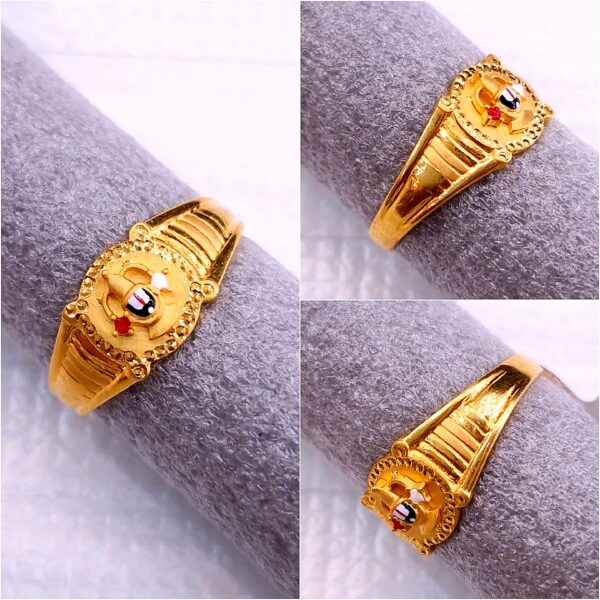 Gitanjali Gold Venkateswara Swamy Ring GR016