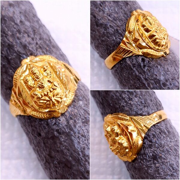Gitanjali Gold Lakshmi Devi Ring GR031