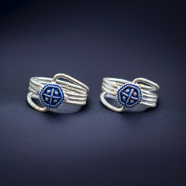 Gitanjali Silver Toe Rings (chutlu) STR001