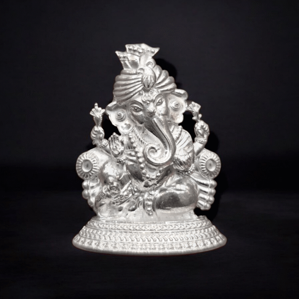 Gitanjali Lord Ganesh Silver Idol SIS010
