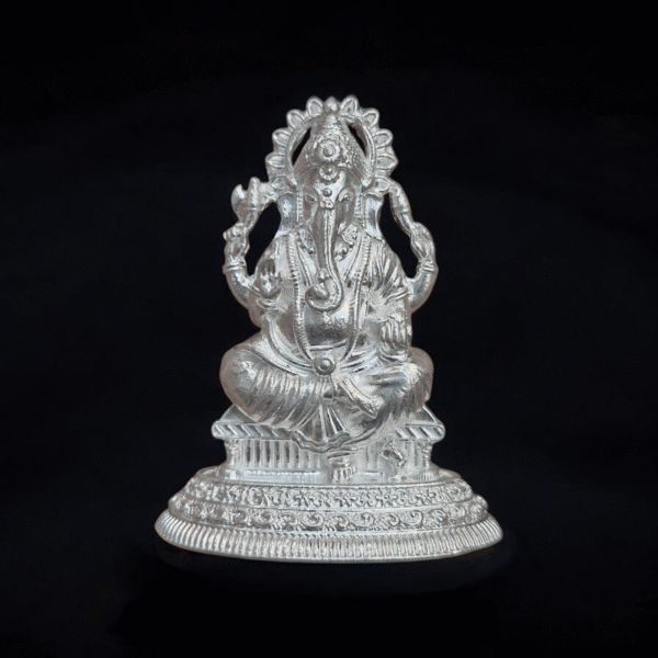 Gitanjali Lord Ganesh Silver Idol SIS018