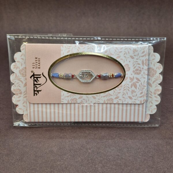 Gitanjali Silver Rakhi SR023