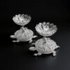 Silver Tortoise Diya
