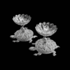 Silver Tortoise Diya