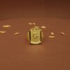 gold ring intial