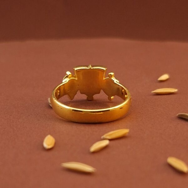 Gold Venkateswara Swamy Ring