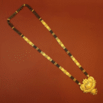 Gold Black Beads Mangalasutra