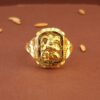 Gold Hanuman Ring
