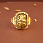 Gold Hanuman Ring