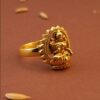 Gold Lakshmi Devi Ring