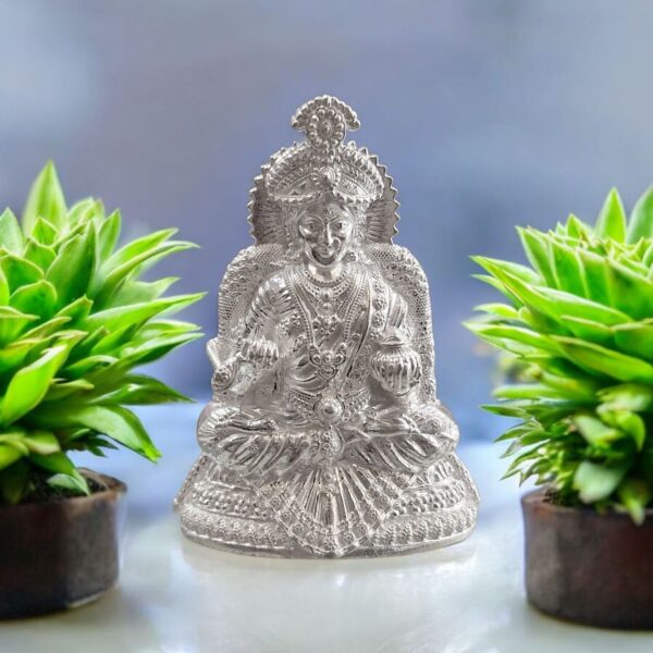 Annapurna Devi Silver Idol