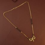 Gold Black Beads Mangalasutra