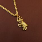 Hanuman Gada Gold Locket