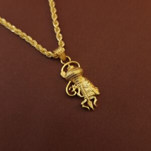 Hanuman Gada Gold Locket