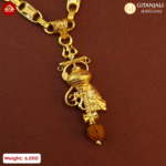 Hanuman Gada Gold Locket